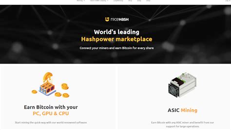 NiceHash Review 2024 — Setting the Gold Standard for Crypto .